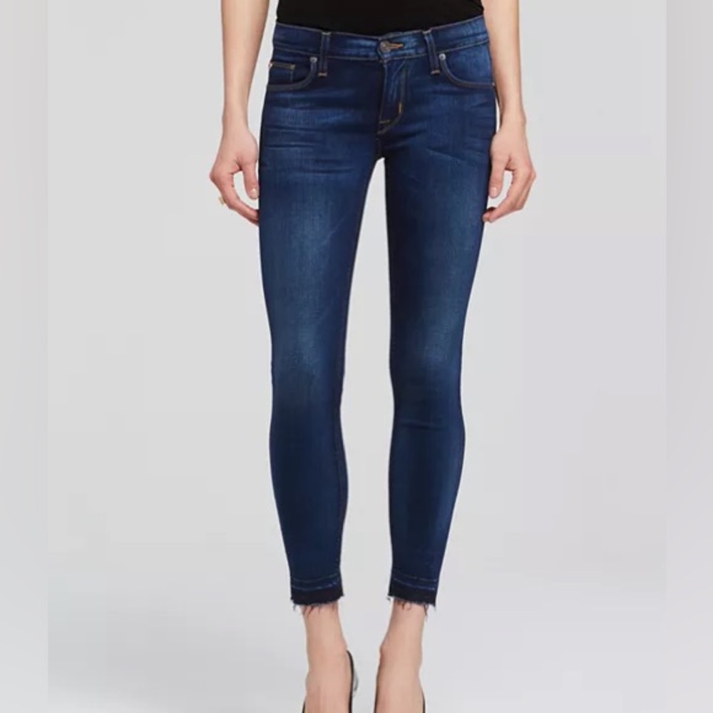 Hudson Krista Low Rise Crop Skinny Jeans in Revelation